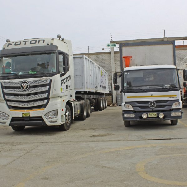 Recojo, Transporte de residuos solidos